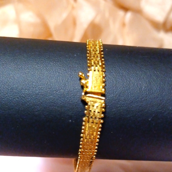 18k gold plated bracelet - Picture 2 of 8